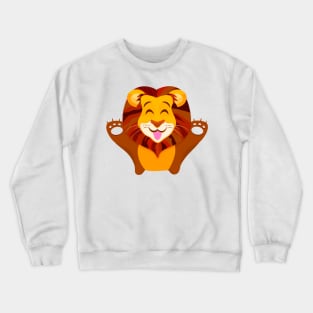 My Cute Lion Face Crewneck Sweatshirt